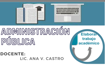 ADMINISTRACIÓN PÚBLICA