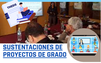 SUSTENTACIONES DE PROYECTOS DE GRADO